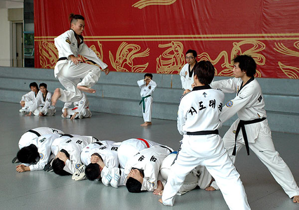 Przelot taekwondo