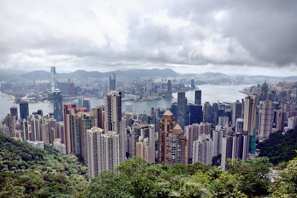 Panorama Hong Kongu - 2024 - zdjęcia z Chin