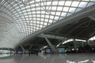 Hall stacji kolejowej w Guangzhou