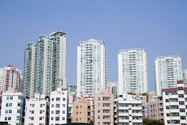 Dwie klasy budynków - Shenzhen
