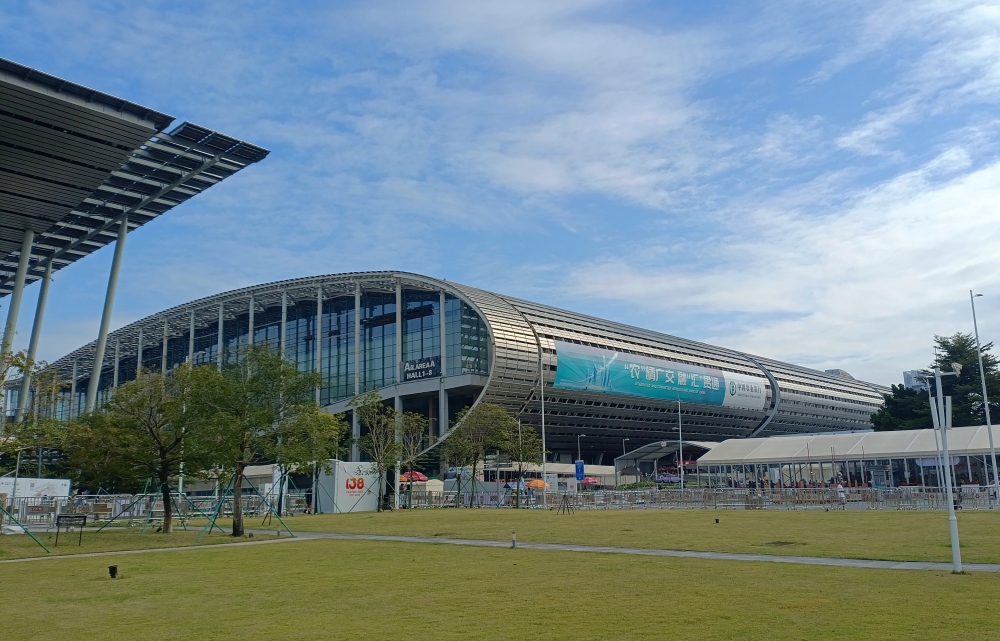 Targi Kantońskie - rozmiar hal - zdjęcia z Chin