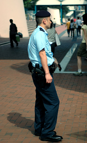 Policjant z Hong Kongu