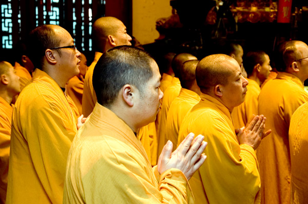 Mnisi w Szanghaju