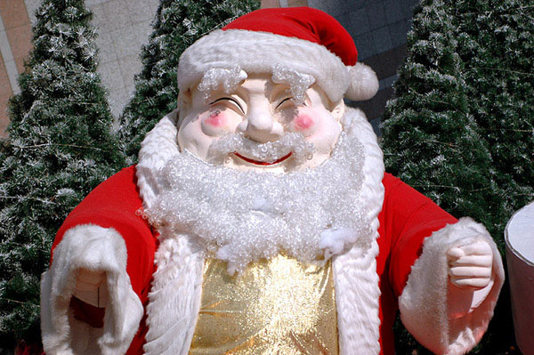 Święty Mikołaj w Chinach