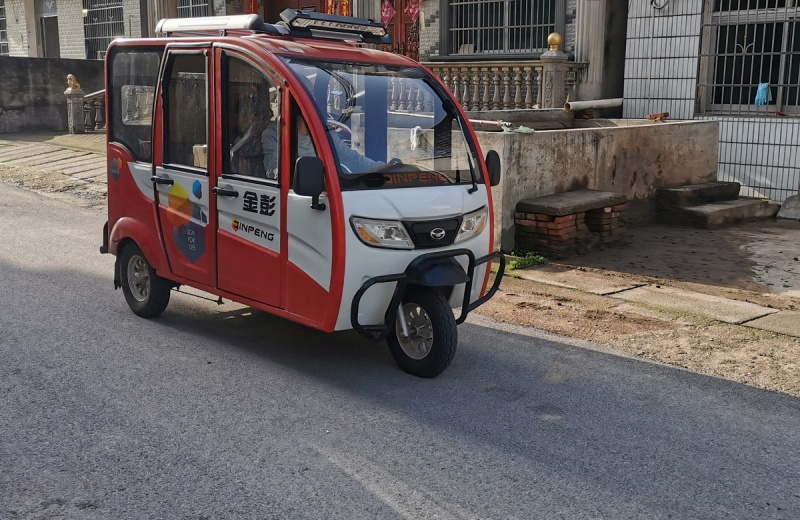 Chiński trójkołowiec elektryczny